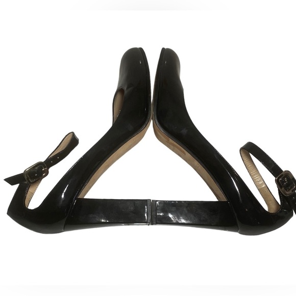 Kate Spade New York Patent Leather Pumps with Ankle Strap. - Picture 5 of 8